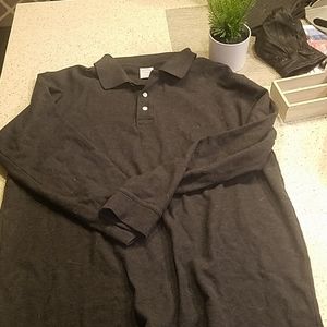Long sleeve polo